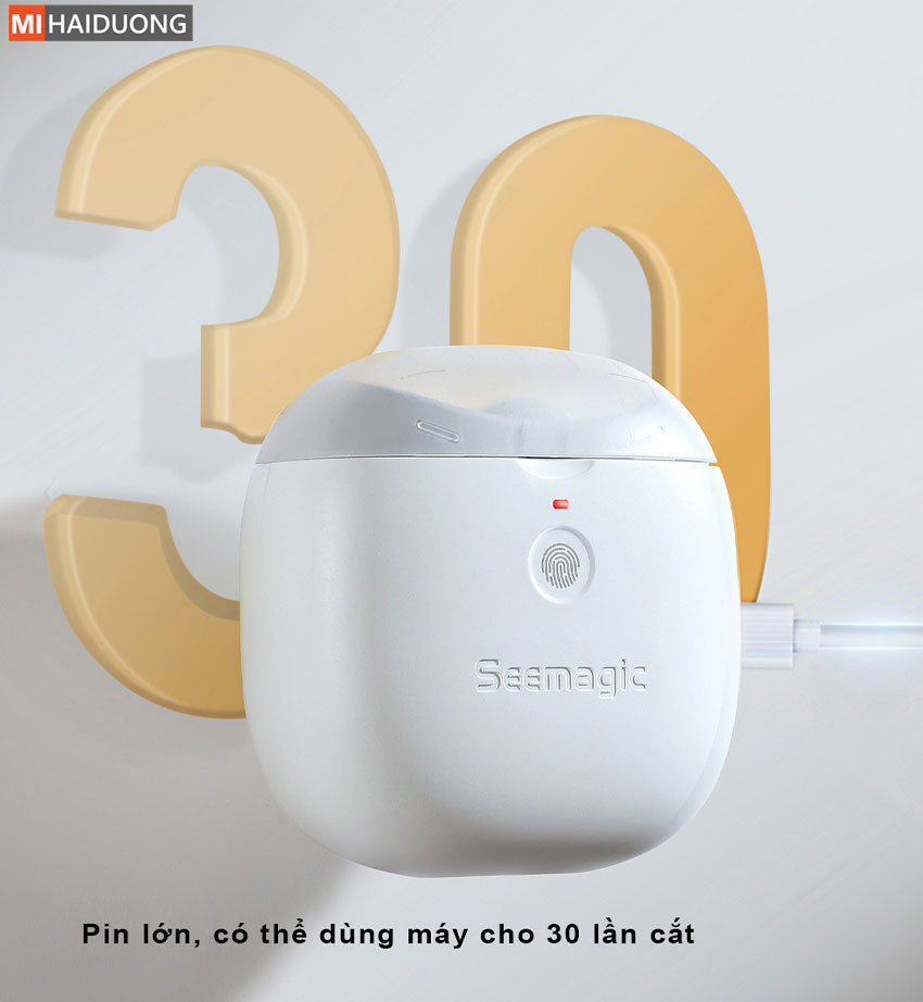 máy cắt móng tay xiaomi sạc type-C
