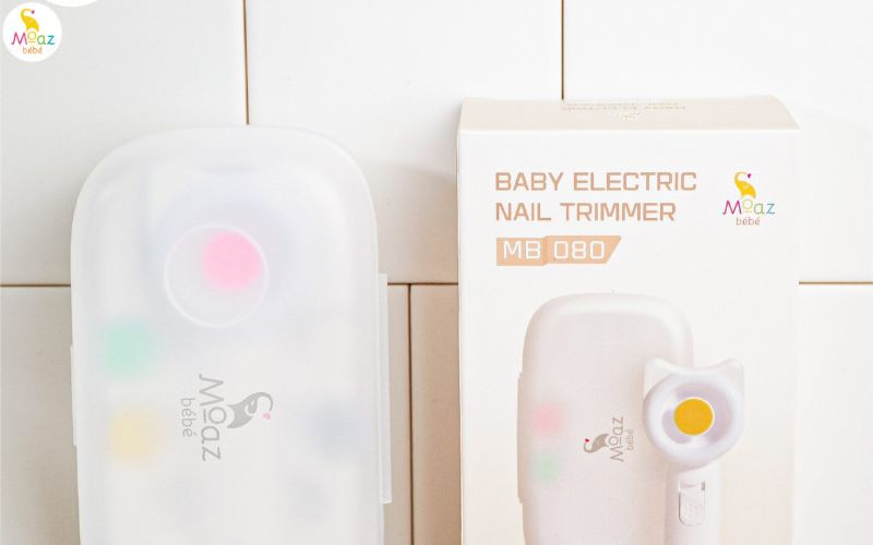 Máy dũa móng tay an toàn hỗ trợ việc cắt tỉa móng cho bé