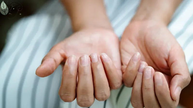 Móng tay bị sưng đỏ và viêm nhiễm quanh móng