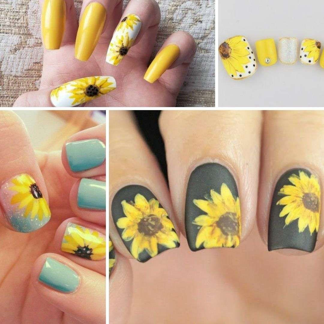 Móng tay độc lạ họa tiết hoa cúc trắng trên nền tím pastel, mang phong cách trẻ trung và thanh lịch