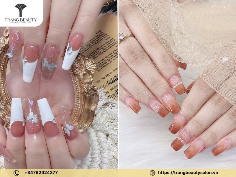Móng tay hot trend hồng đất dịu dàng, được phái đẹp yêu thích