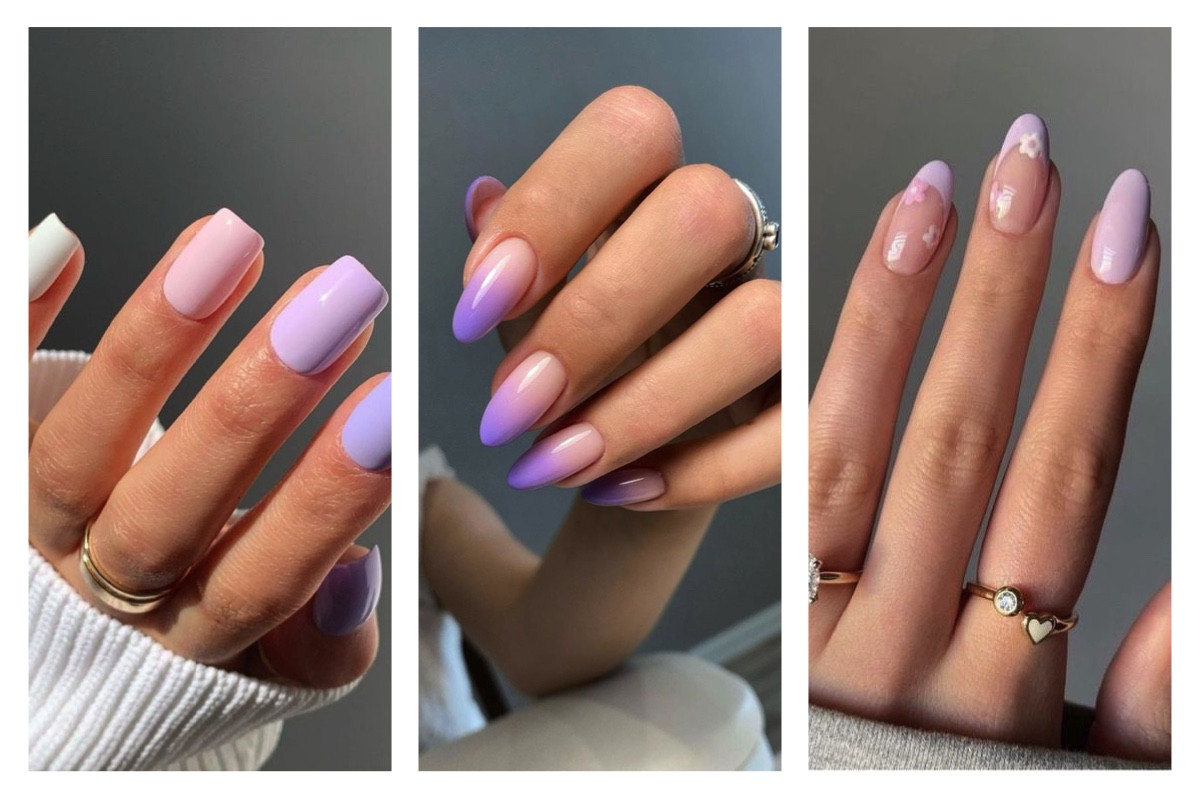Móng tay tím bí ẩn cho da ngăm