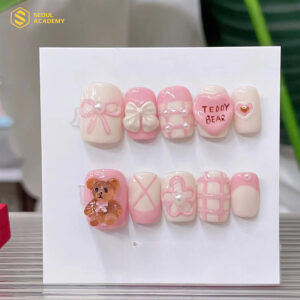 Móng tay trẻ em đẹp với nail hồng cho bé gái 10 tuổi luôn khiến các bé thích thú