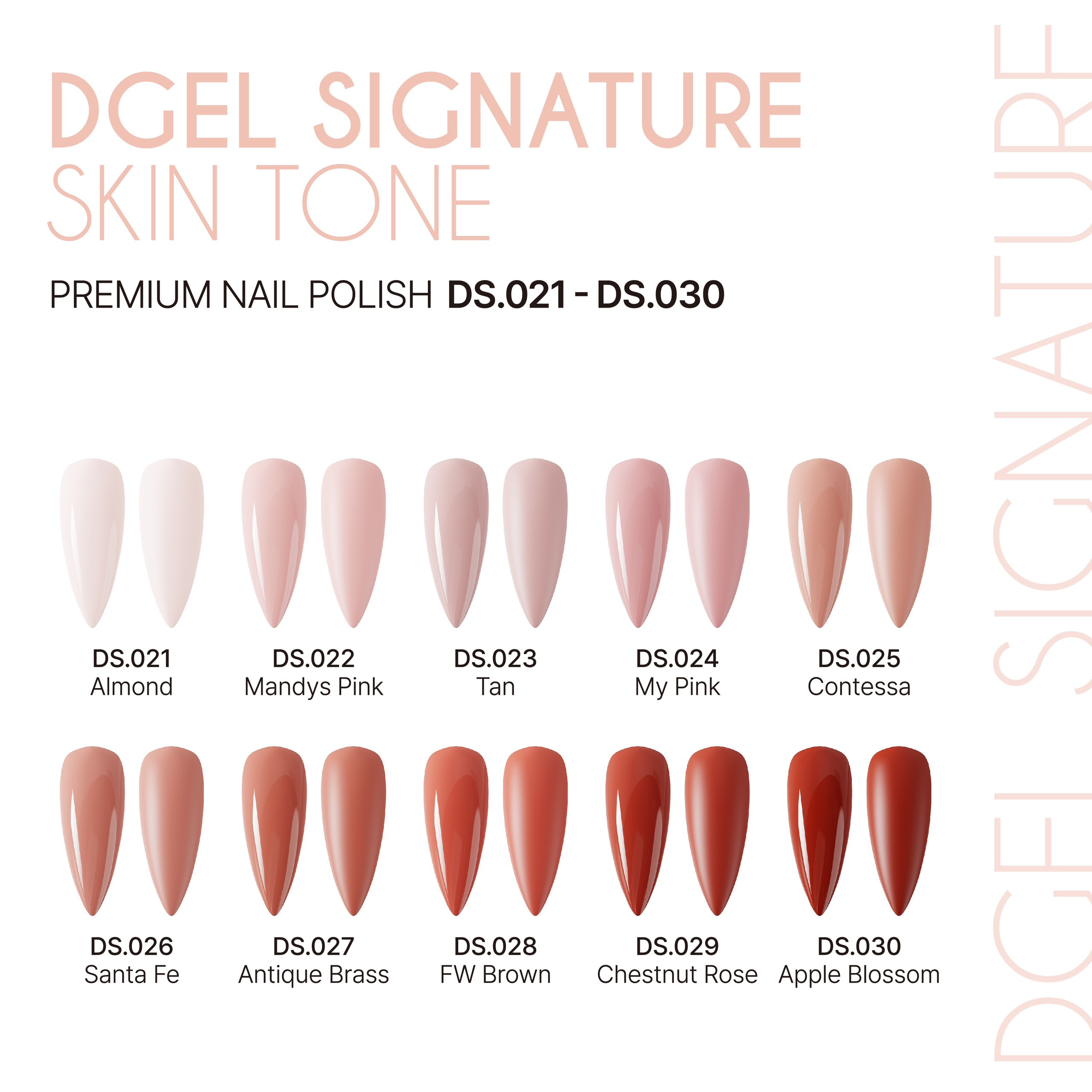 Nail màu nude thanh lịch