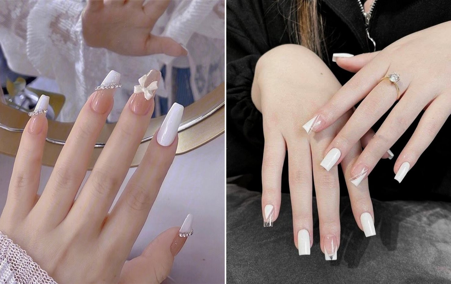 Nail Móng Tay Đơn Giản: Gợi Ý Phong Cách Thanh Lịch, Tôn Da Cực Đẹp nail móng tay đơn giản sang trọng với gam màu trung tính