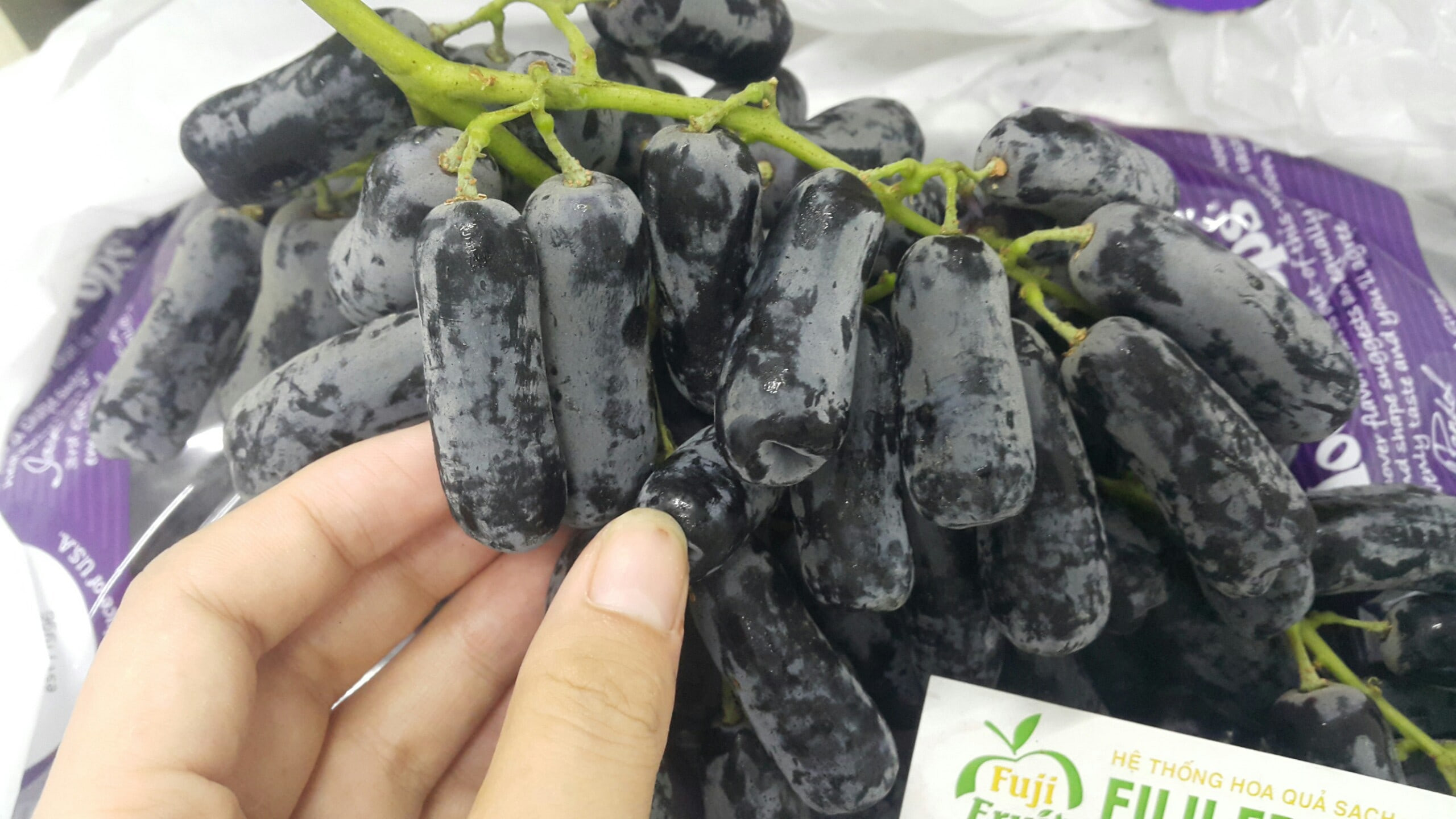 Những chùm nho móng tay chất lượng cao, sang trọng, ảnh hưởng đến nho móng tay bao nhiêu 1kg