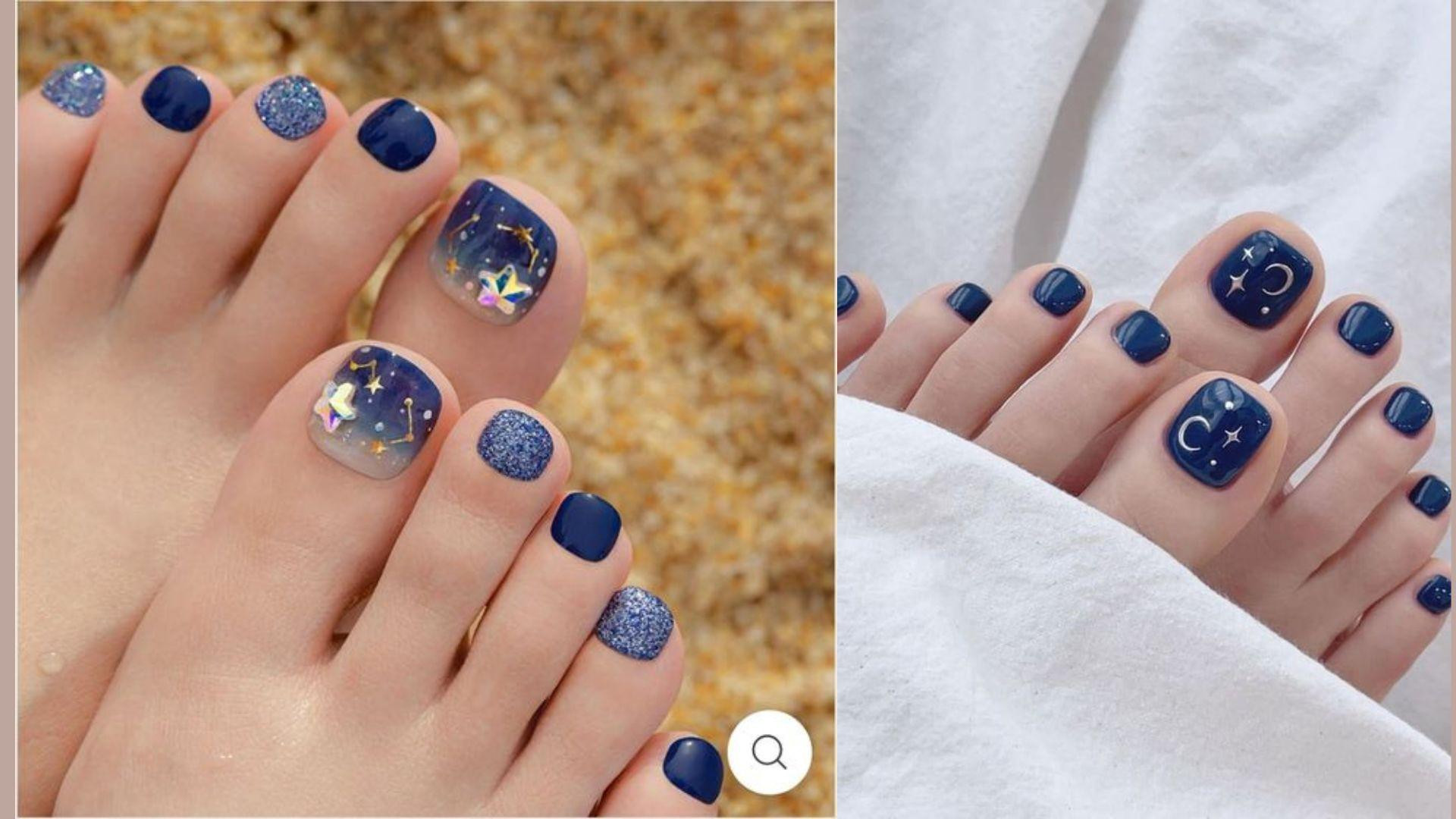 Những lưu ý quan trọng để bảo vệ bộ nail chân xanh dương