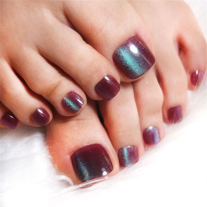 Quy trình chăm sóc để có bộ nail chân mắt mèo đẹp bền lâu