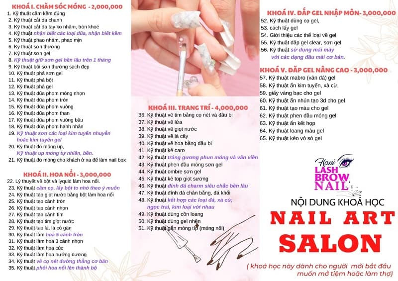 Quy trình chăm sóc và làm đẹp móng tay form hạnh nhân chuyên nghiệp