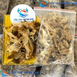 Sò móng tay khô đã sơ chế và đóng gói hút chân không để bảo quản