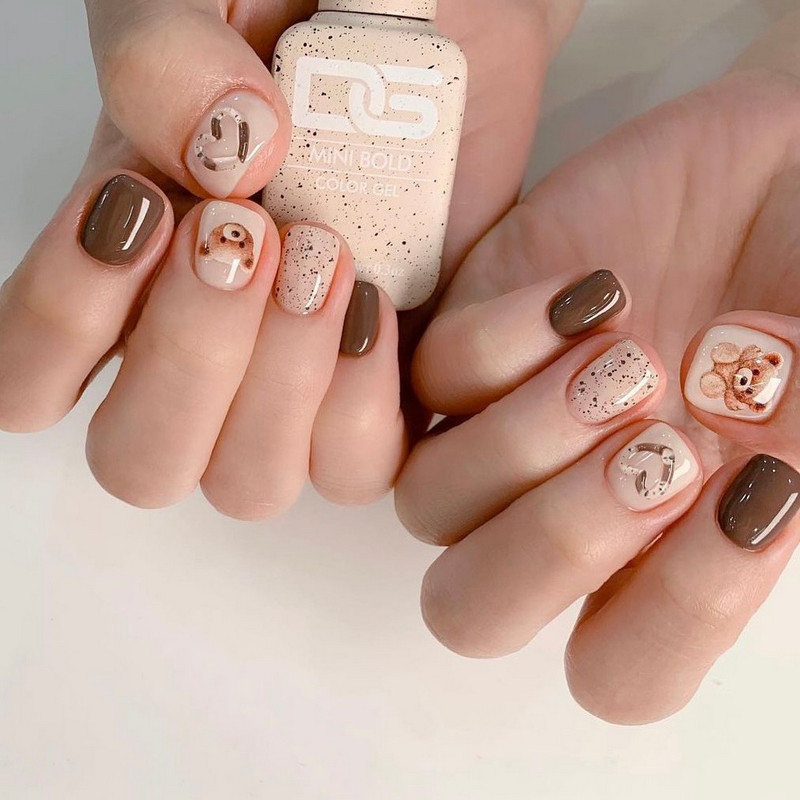 Sơn móng tay màu nâu tây cần chất lượng sản phẩm tốt để bền màu
