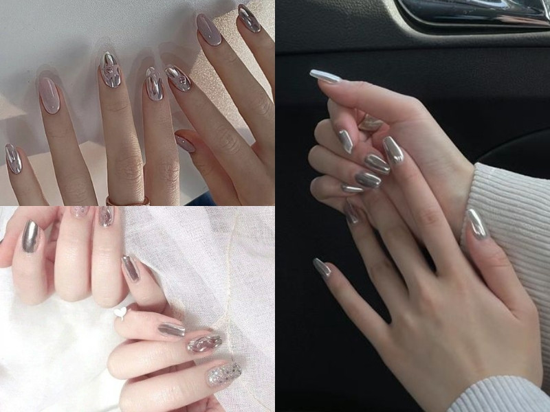 Top 20+ mẫu nail tráng gương đẹp và hot trend