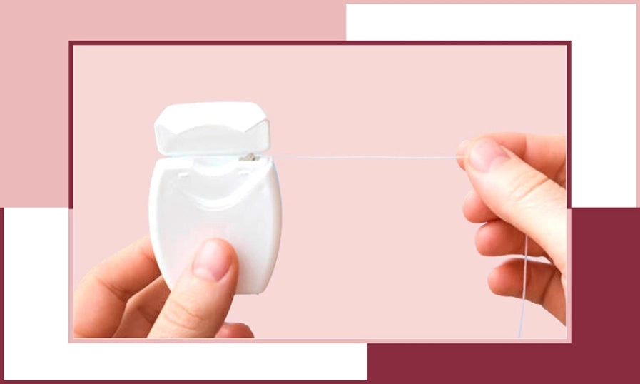 Tuy chỉ là sợi chỉ đơn giản nhưng đây là dụng cụ có thể giúp bạn tháo móng giả dễ dàng hơn