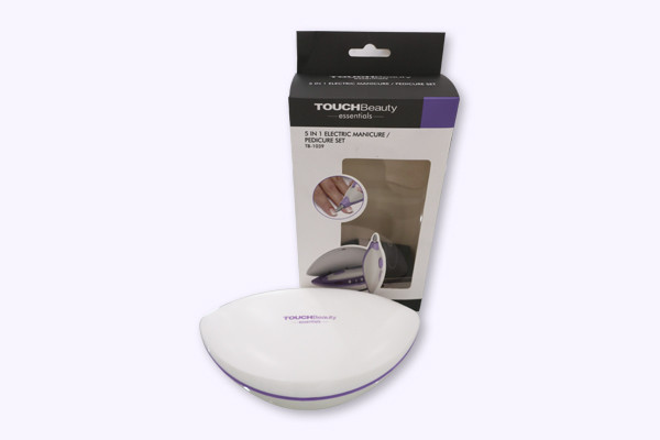 Vỏ hộp và sản phẩm máy làm móng tay chân TouchBeauty